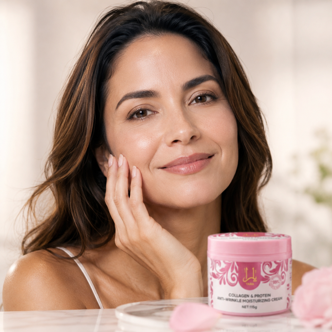 (OFERTA 2x1) YARA Crema Facial Antiarrugas - Piel firme, hidratada